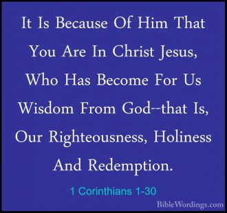 1 Corinthians 1 - Holy Bible English - BibleWordings.com