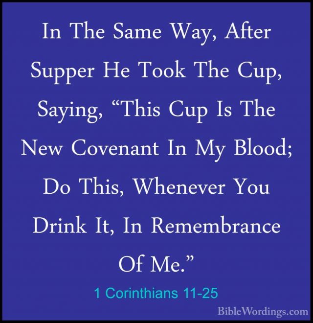 1 Corinthians 11 - Holy Bible English - BibleWordings.com