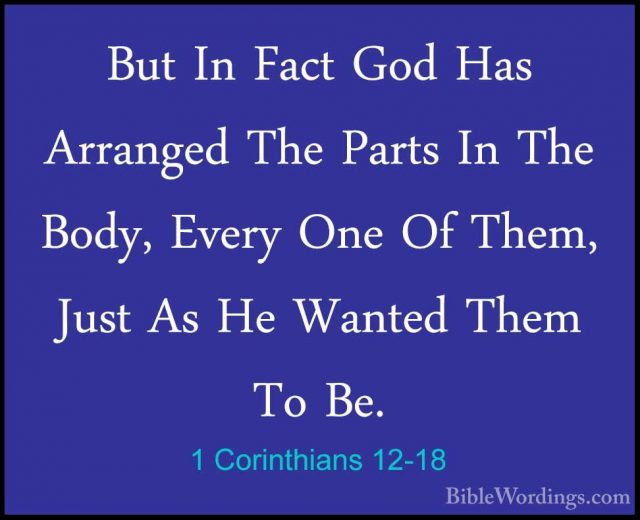 1 Corinthians 12 - Holy Bible English - BibleWordings.com