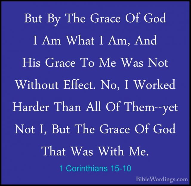 1 Corinthians 15 - Holy Bible English - BibleWordings.com