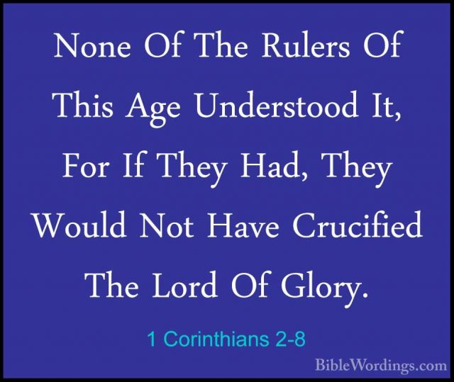 1 Corinthians 2 - Holy Bible English - BibleWordings.com