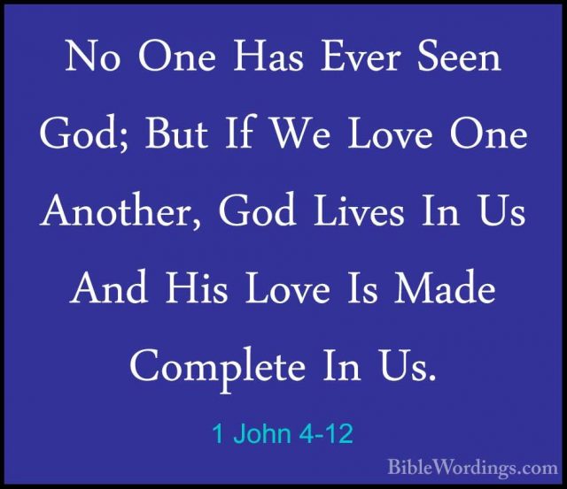 1 John 4 - Holy Bible English - BibleWordings.com