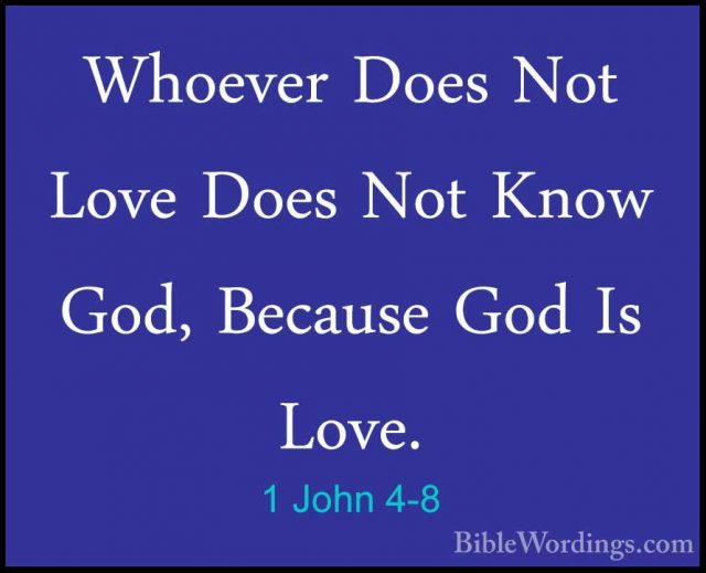 1 John 4 - Holy Bible English - BibleWordings.com