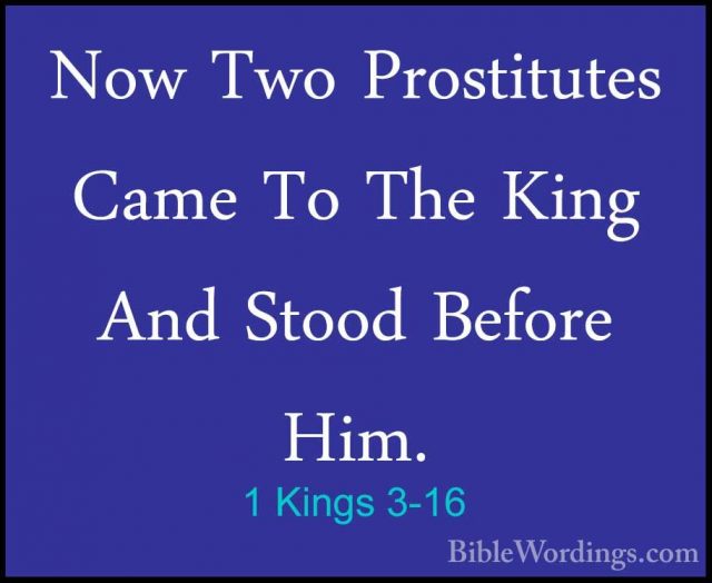 1 Kings 3 Holy Bible English