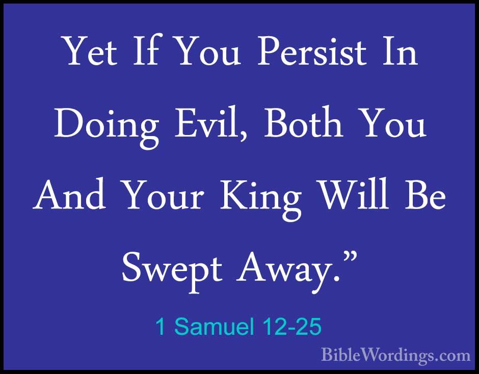 1 Samuel 12 Holy Bible English Biblewordingscom