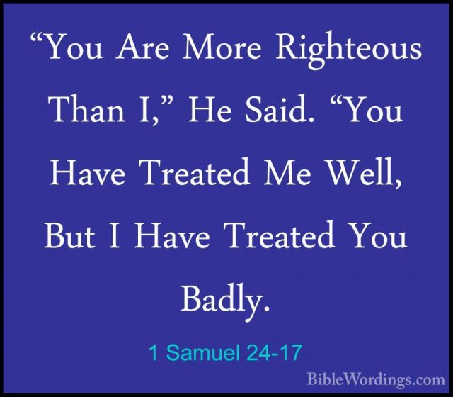 1 Samuel 24 - Holy Bible English - BibleWordings.com