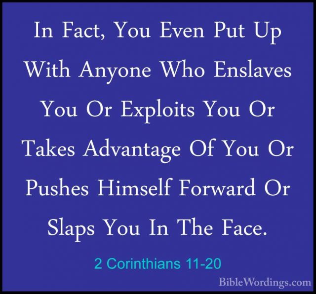 2 Corinthians 11 - Holy Bible English - BibleWordings.com