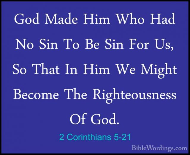 2 Corinthians 5 - Holy Bible English - BibleWordings.com