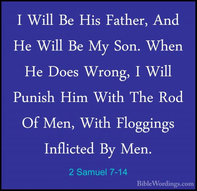 2 Samuel 7 - Holy Bible English - BibleWordings.com