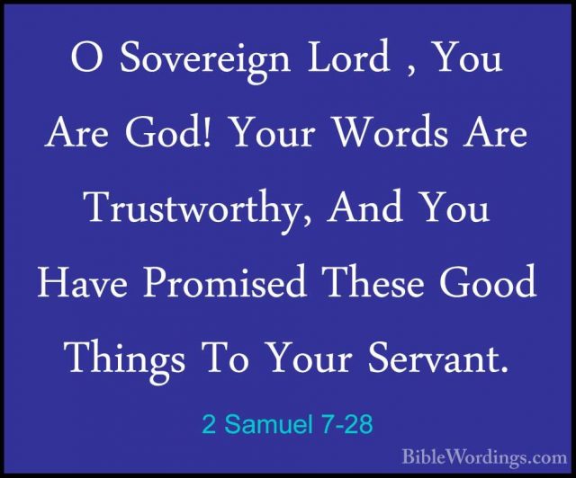 2 Samuel 7 - Holy Bible English - BibleWordings.com