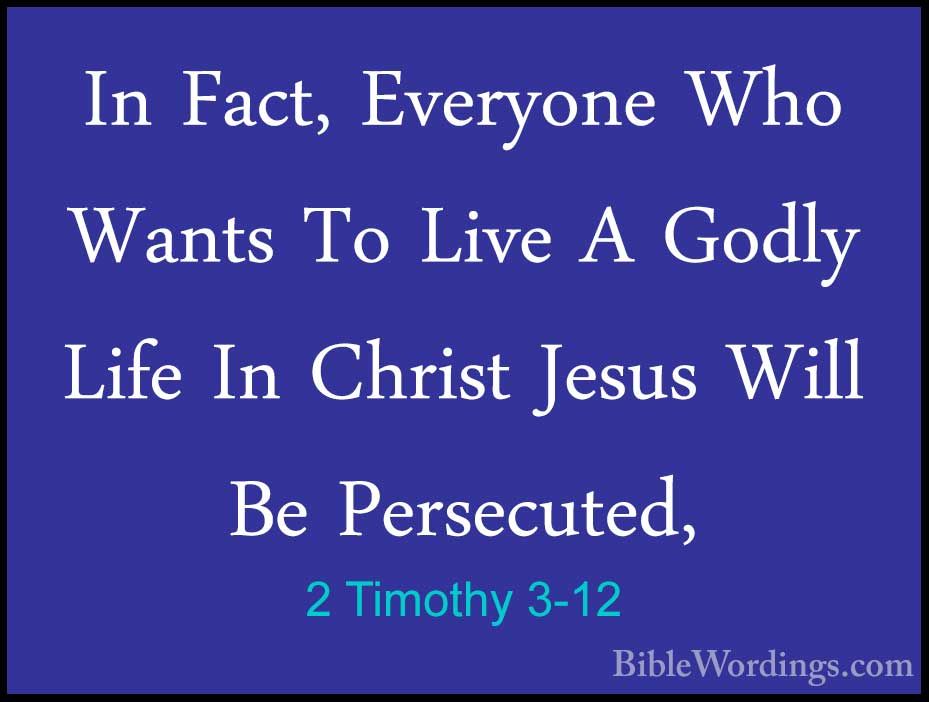 2 Timothy 3 - Holy Bible English - BibleWordings.com