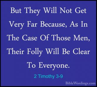 2 Timothy 3 - Holy Bible English - BibleWordings.com