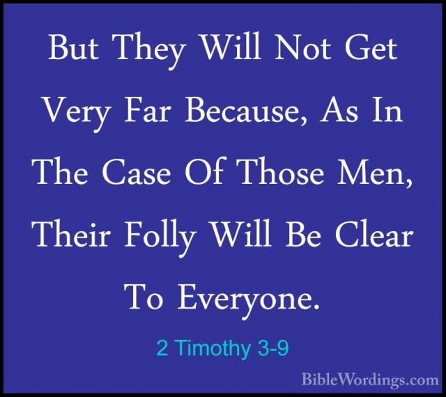 2 Timothy 3 - Holy Bible English - BibleWordings.com