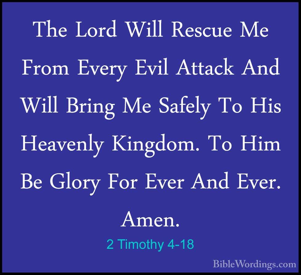 2 Timothy 4 Holy Bible English Biblewordingscom