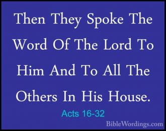 Acts 16 - Holy Bible English - BibleWordings.com