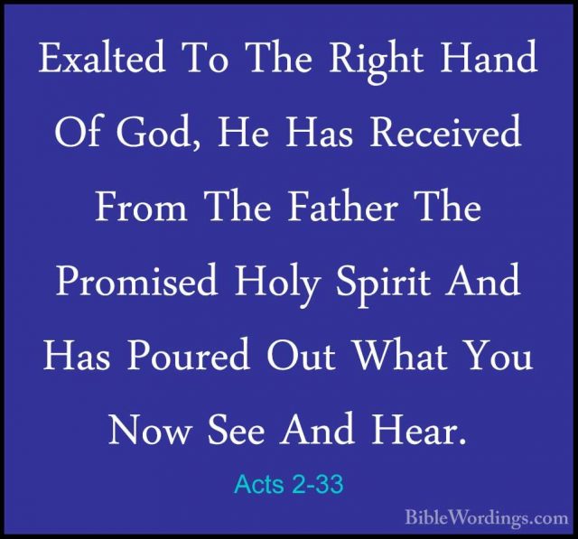 Acts 2 - Holy Bible English - BibleWordings.com