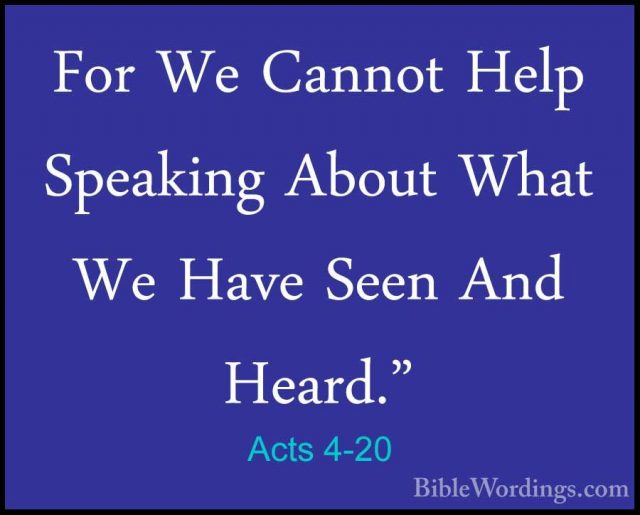 Acts 4 - Holy Bible English - BibleWordings.com