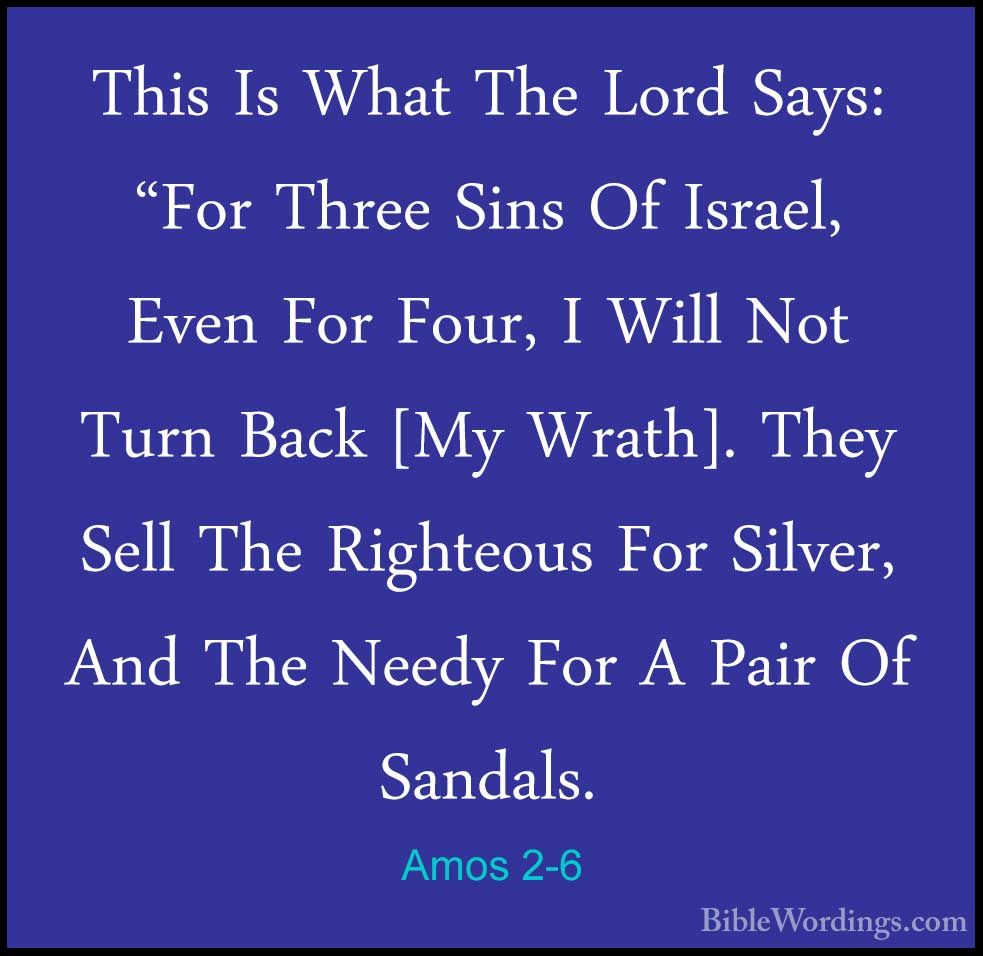 Amos 2 - Holy Bible English - BibleWordings.com