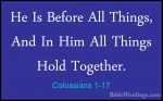 Colossians 1 - Holy Bible English - BibleWordings.com