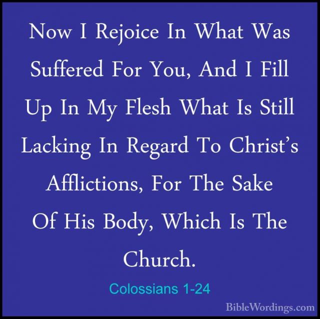 Colossians 1 - Holy Bible English - BibleWordings.com