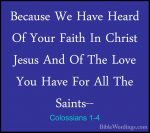 Colossians 1 - Holy Bible English - BibleWordings.com