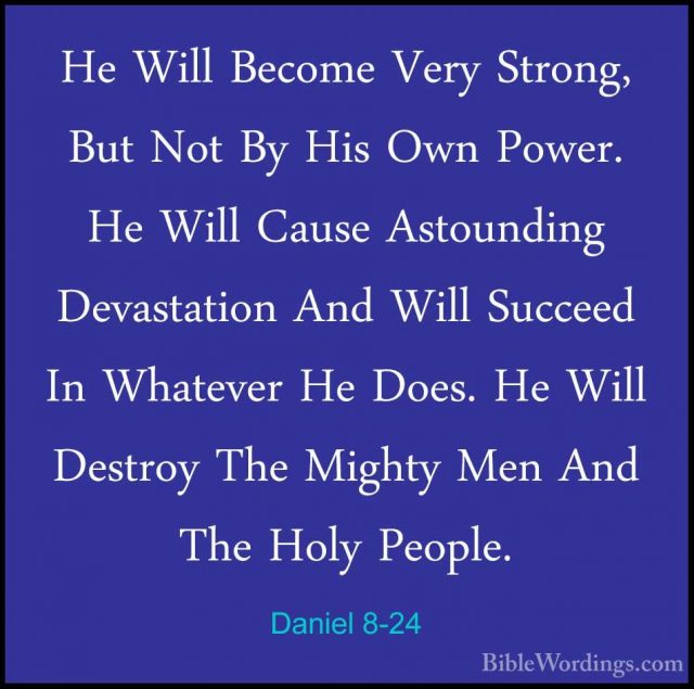 Daniel 8 - Holy Bible English - BibleWordings.com