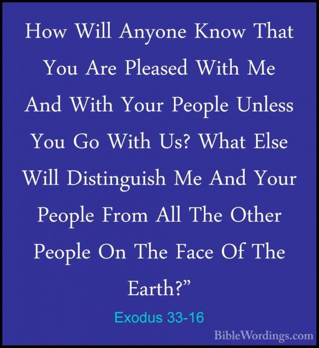 Exodus 33 - Holy Bible English - BibleWordings.com