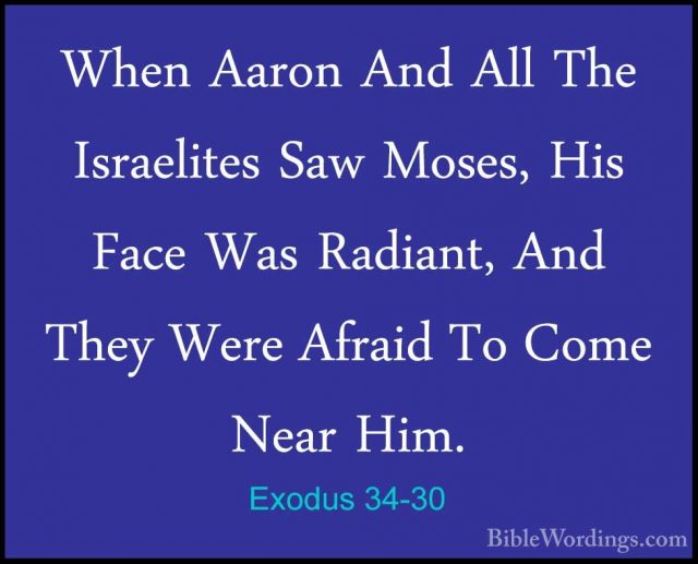 Exodus 34 - Holy Bible English - BibleWordings.com