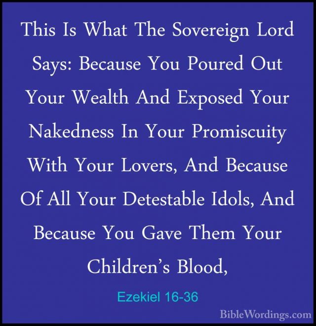 Ezekiel 16 - Holy Bible English - BibleWordings.com