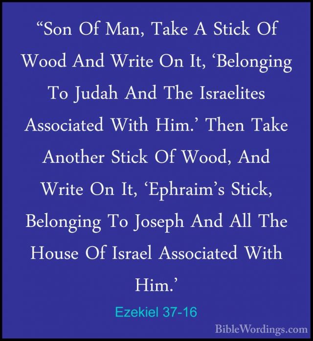 Ezekiel 37 - Holy Bible English - BibleWordings.com