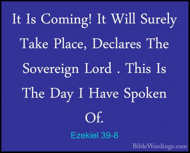 Ezekiel 39 - Holy Bible English - BibleWordings.com