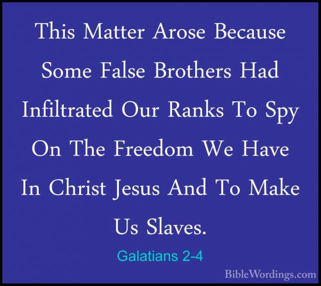 Galatians 2 - Holy Bible English - BibleWordings.com