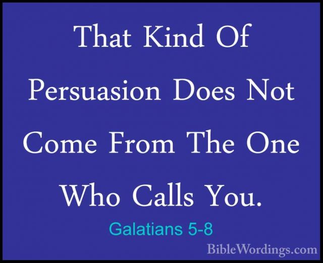 Galatians 5 - Holy Bible English - BibleWordings.com