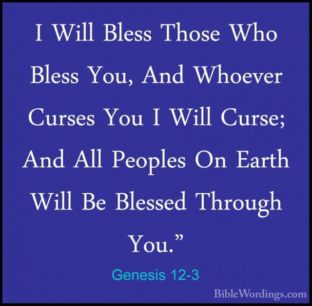 Genesis 12 - Holy Bible English - BibleWordings.com