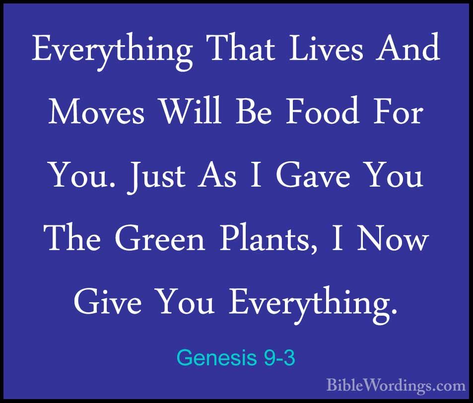Genesis 9 - Holy Bible English 