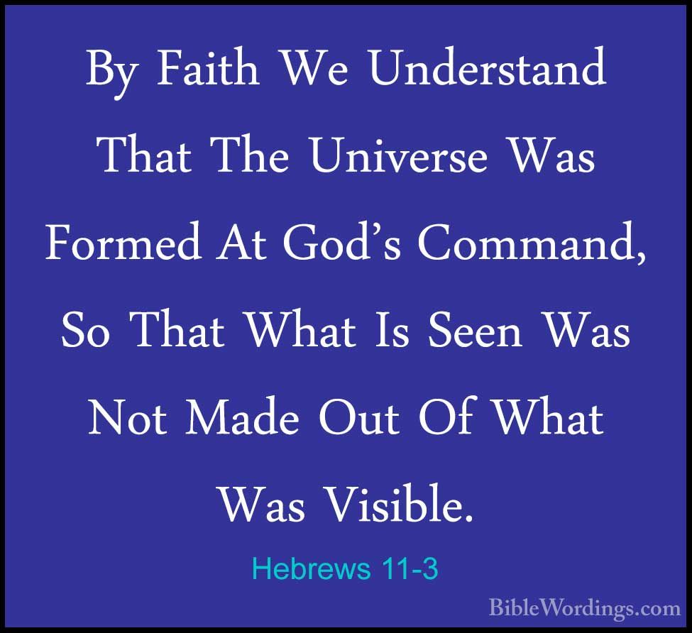 Hebrews 11 - Holy Bible English - BibleWordings.com