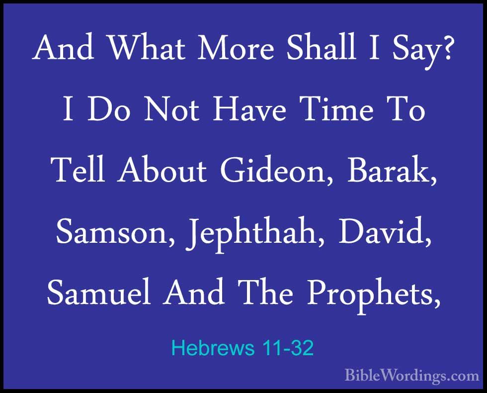 Hebrews 11 - Holy Bible English - BibleWordings.com