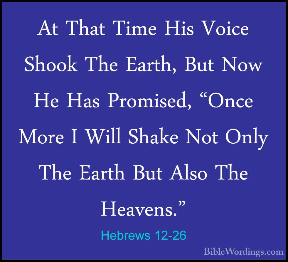 Hebrews 12 - Holy Bible English - BibleWordings.com