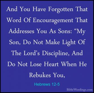 Hebrews 12 - Holy Bible English - BibleWordings.com