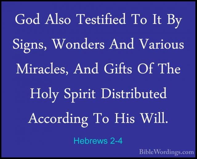 Hebrews 2 - Holy Bible English - BibleWordings.com