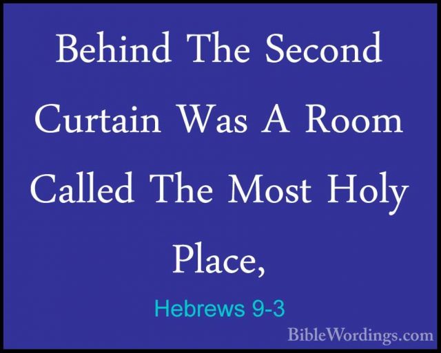 Hebrews 9 - Holy Bible English - BibleWordings.com