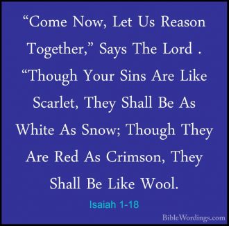 Isaiah 1 - Holy Bible English - BibleWordings.com