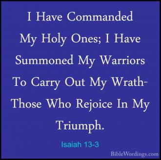 Isaiah 13 - Holy Bible English - BibleWordings.com