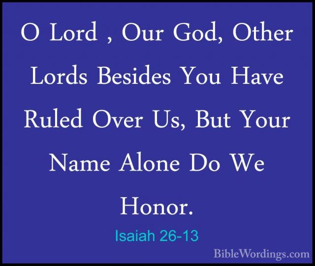 Isaiah 26 - Holy Bible English - BibleWordings.com