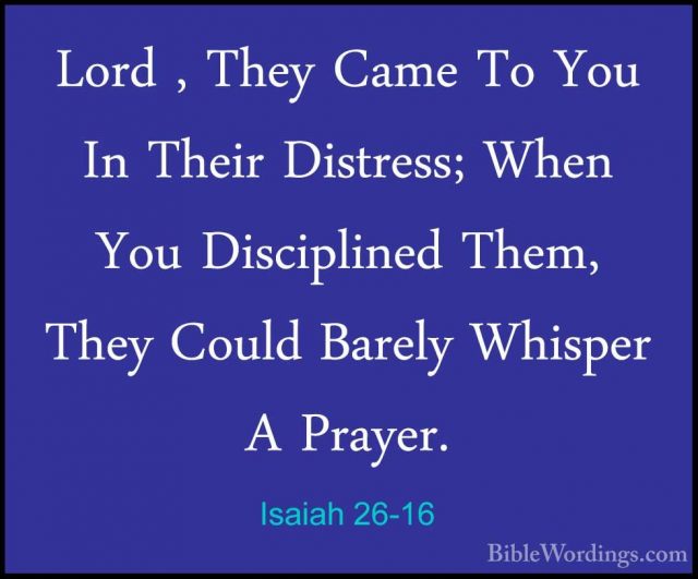 Isaiah 26 - Holy Bible English - BibleWordings.com