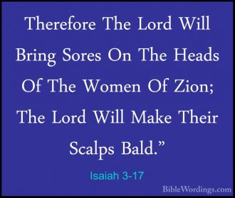 Isaiah 3 - Holy Bible English - BibleWordings.com