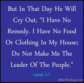 Isaiah 3 - Holy Bible English - BibleWordings.com