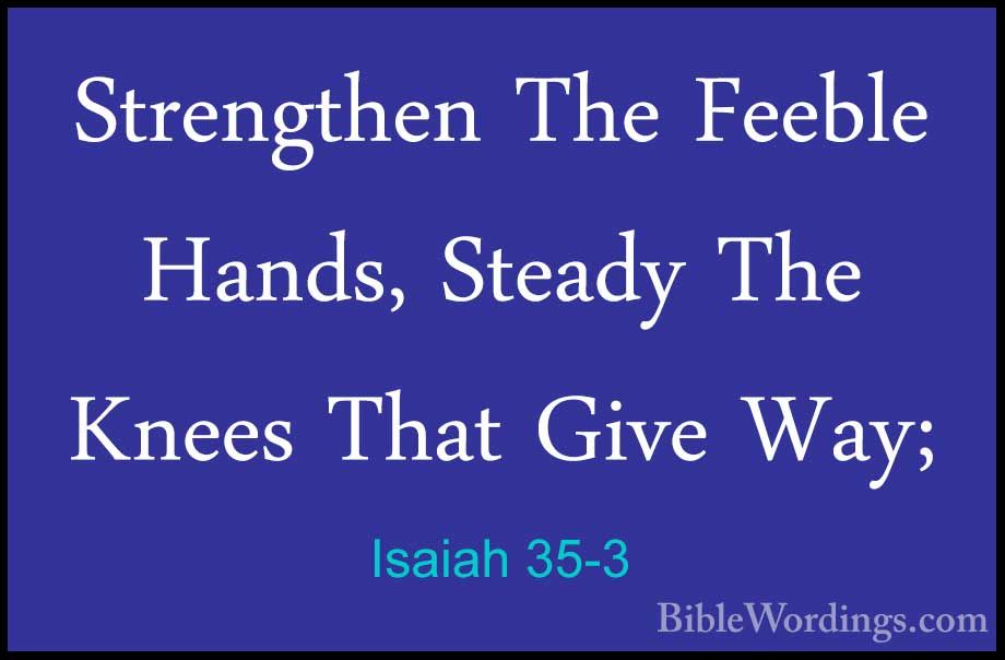 Isaiah 35 Holy Bible English BibleWordings