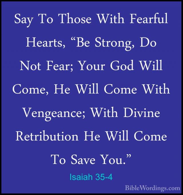 Isaiah 35 - Holy Bible English - BibleWordings.com