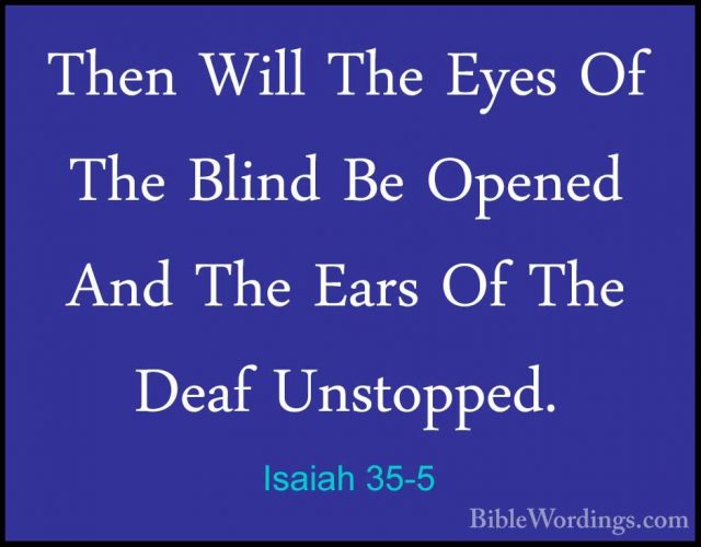 Isaiah 35 - Holy Bible English - BibleWordings.com